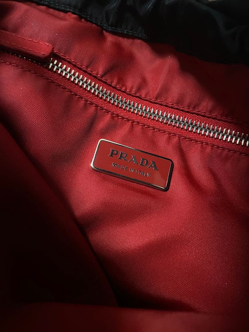PRADA レディース ハンドバッグ 三角ロゴ