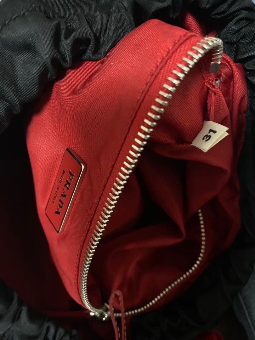 PRADA レディース ハンドバッグ 三角ロゴ