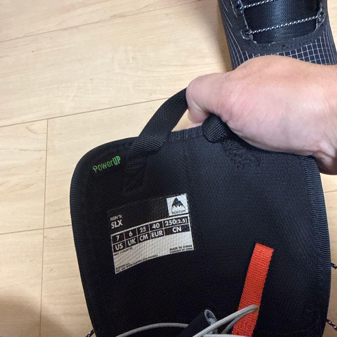 【美品】BURTON SLX 25cm　21-22年