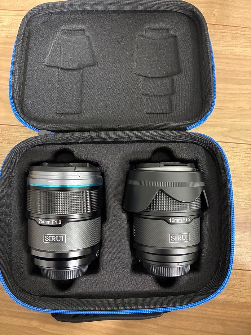 値下げ【美品】SIRUI 16mm 75mm f1.2レンズセット