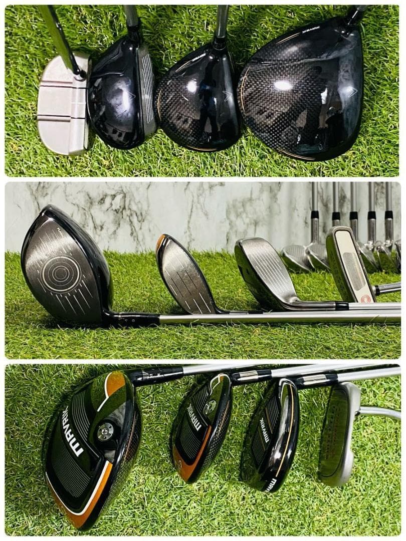 【良品】初心者推奨 キャロウェイ マーベリック メンズゴルフセット 11本 R