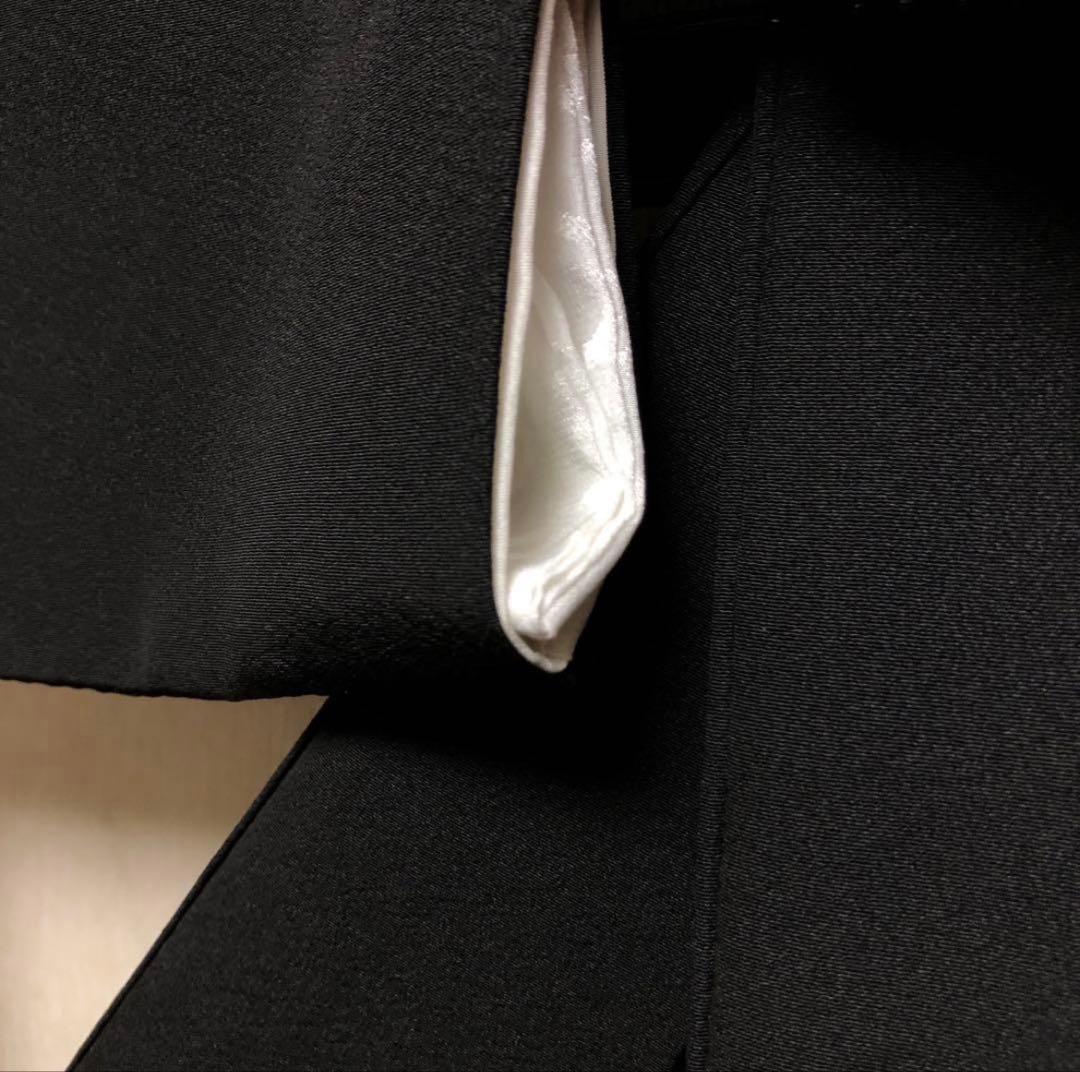 友禅黒留袖　鳳凰堂？作家物　袋帯、帯揚げ帯締め、長襦袢の5点セット