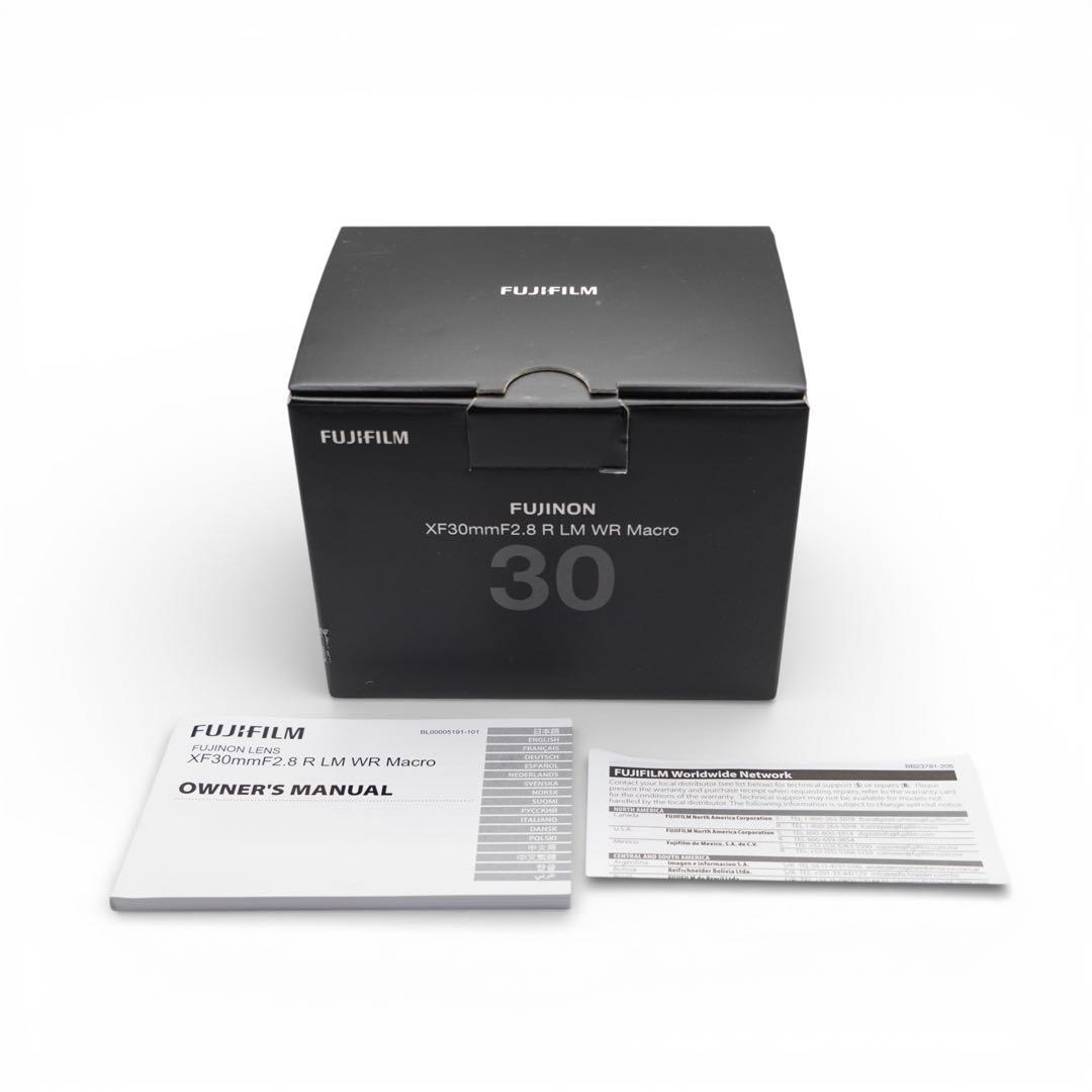FUJIFILM XF30mm F2.8 R LM WR Macro マクロ