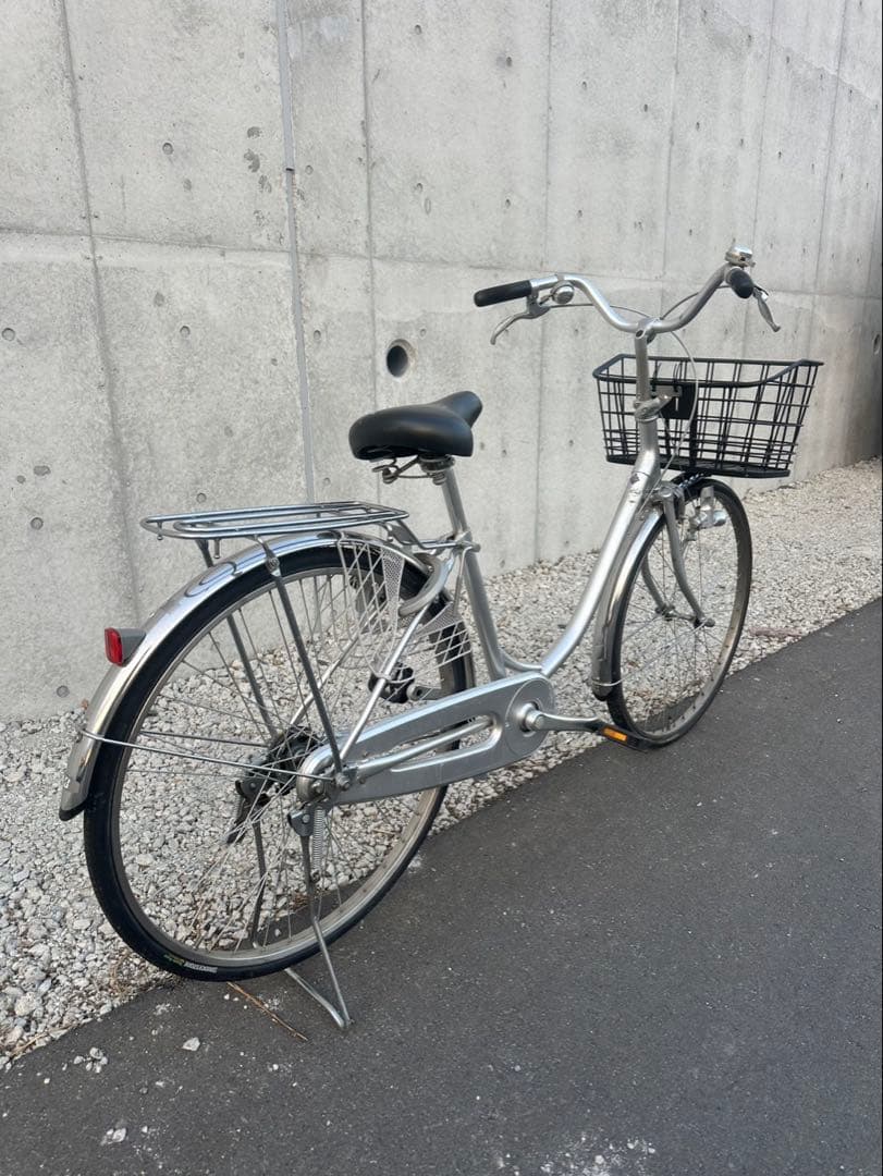 R58 愛知 ブリヂストン B2A E60U1 エブリッジ 26インチ シルバー