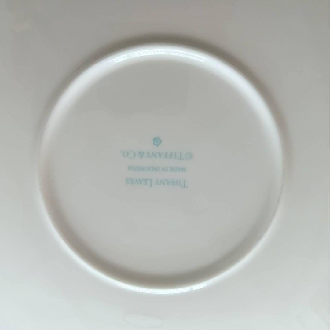 ティファニー食器4枚セット ★リーフボール2枚 ★デザート皿 2枚　箱付き