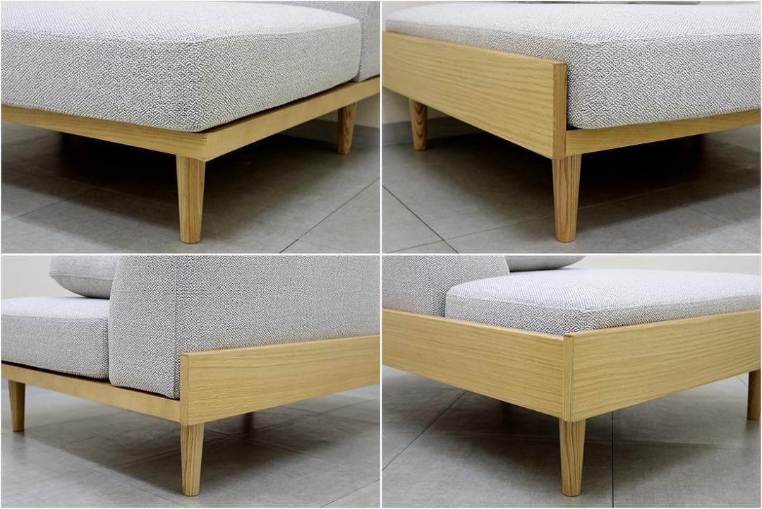 未使用 unico ウニコ NOLA ノルア 2シーター ソファ 2人掛 B品