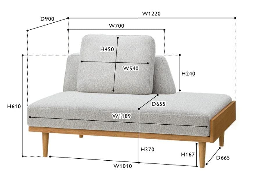 未使用 unico ウニコ NOLA ノルア 2シーター ソファ 2人掛 B品