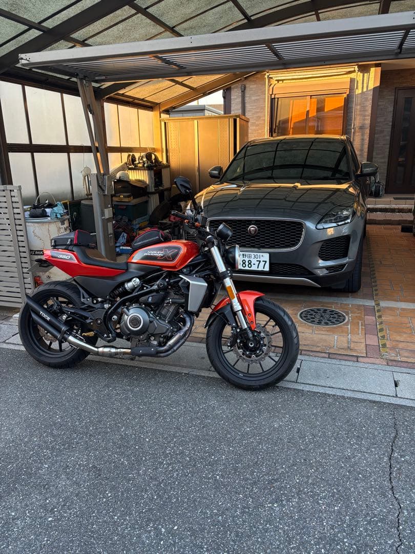 X350 ネイキッドバイク TOCEマフラー