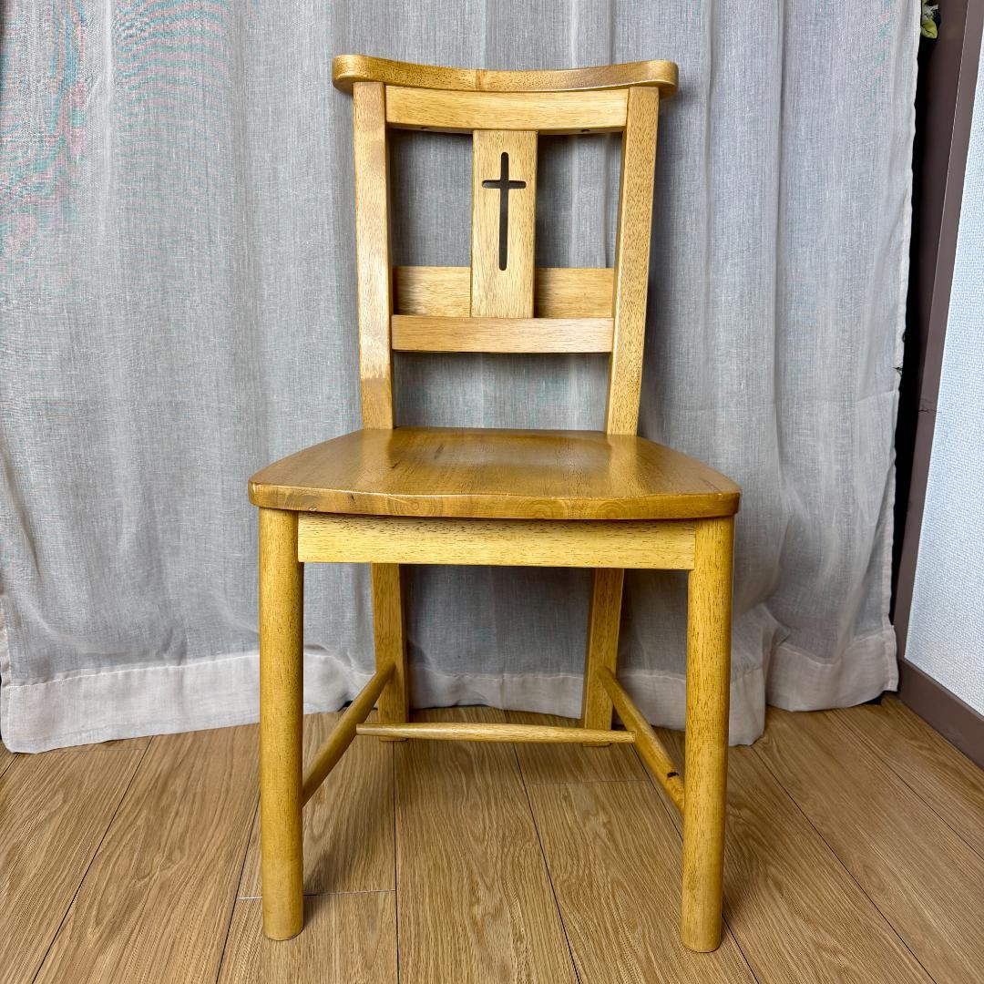 イギリスアンティーク チャーチチェア 教会