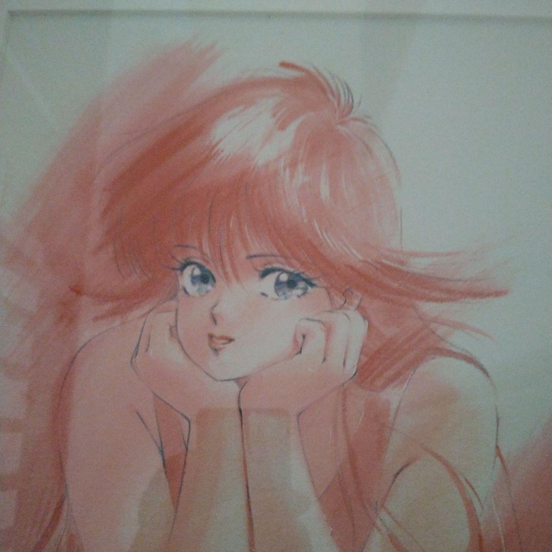 （未使用）きまぐれオレンジロード　高田　明美　鮎川まどか　版画　サイン