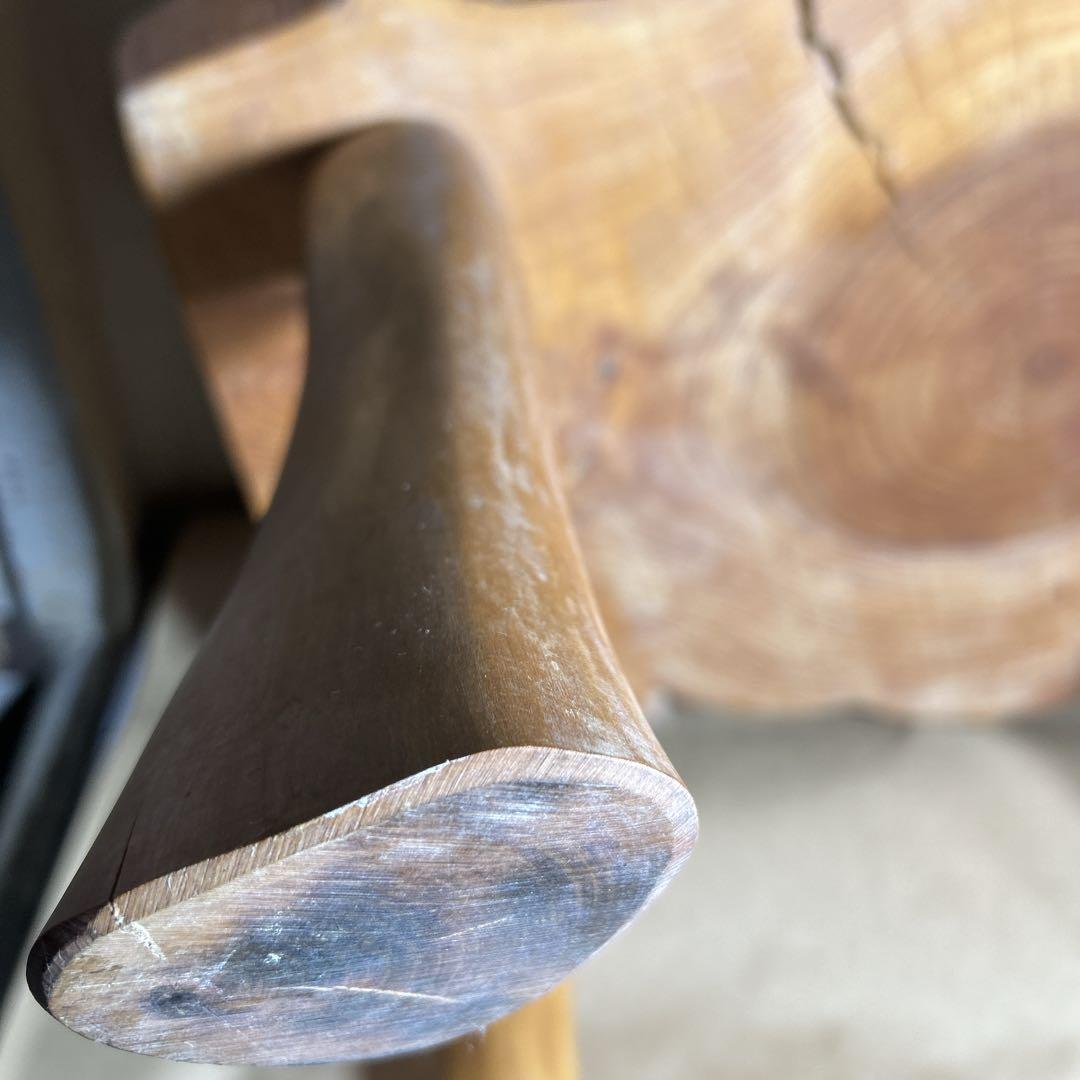 屋久杉　輪切りテーブル　一枚板 座卓 ローテーブル