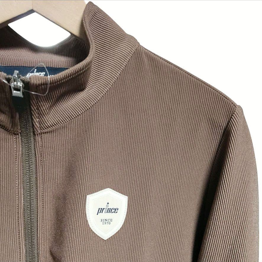 新品 プリンス コーデュロイジャケット ブラウン レディースLL