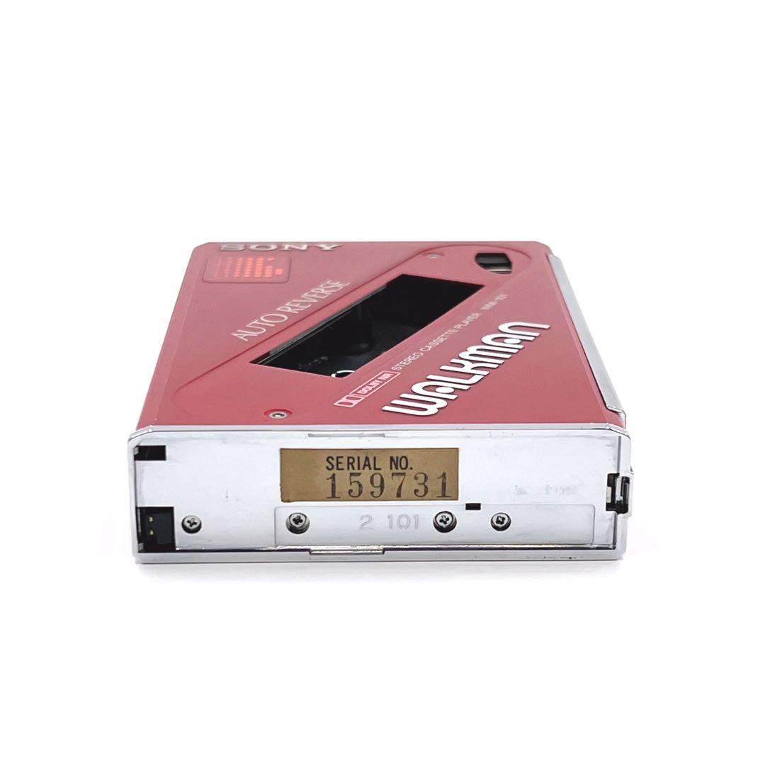 【美品・動作品】 SONY WM-101 カセットウォークマン 希少色　再生OK