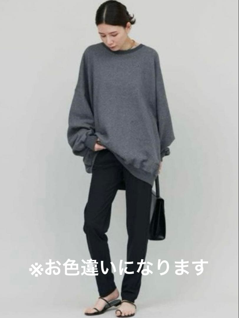 Curensology＆RC フレンチテリービッグトレーナー♢カーキ