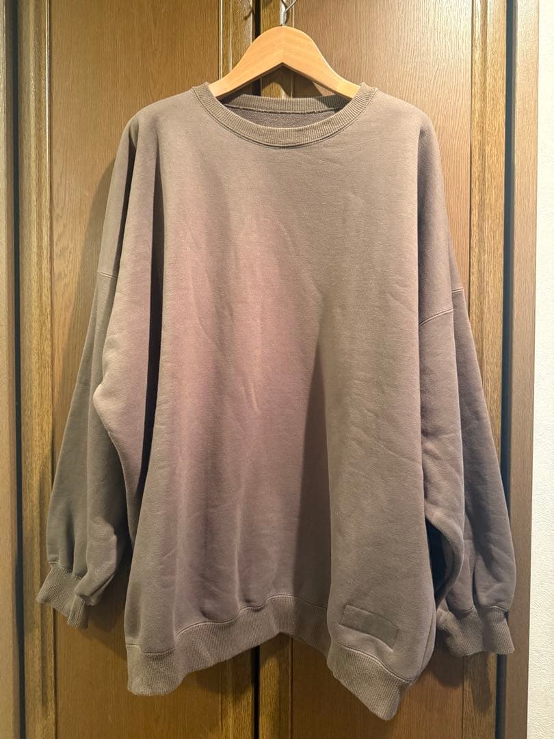 Curensology＆RC フレンチテリービッグトレーナー♢カーキ