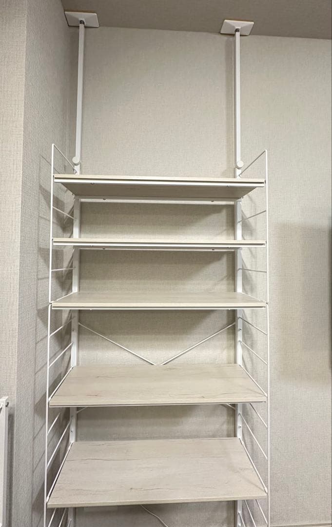 【美品】 ニトリ　Nポルダ 80cm ホワイトウォッシュ