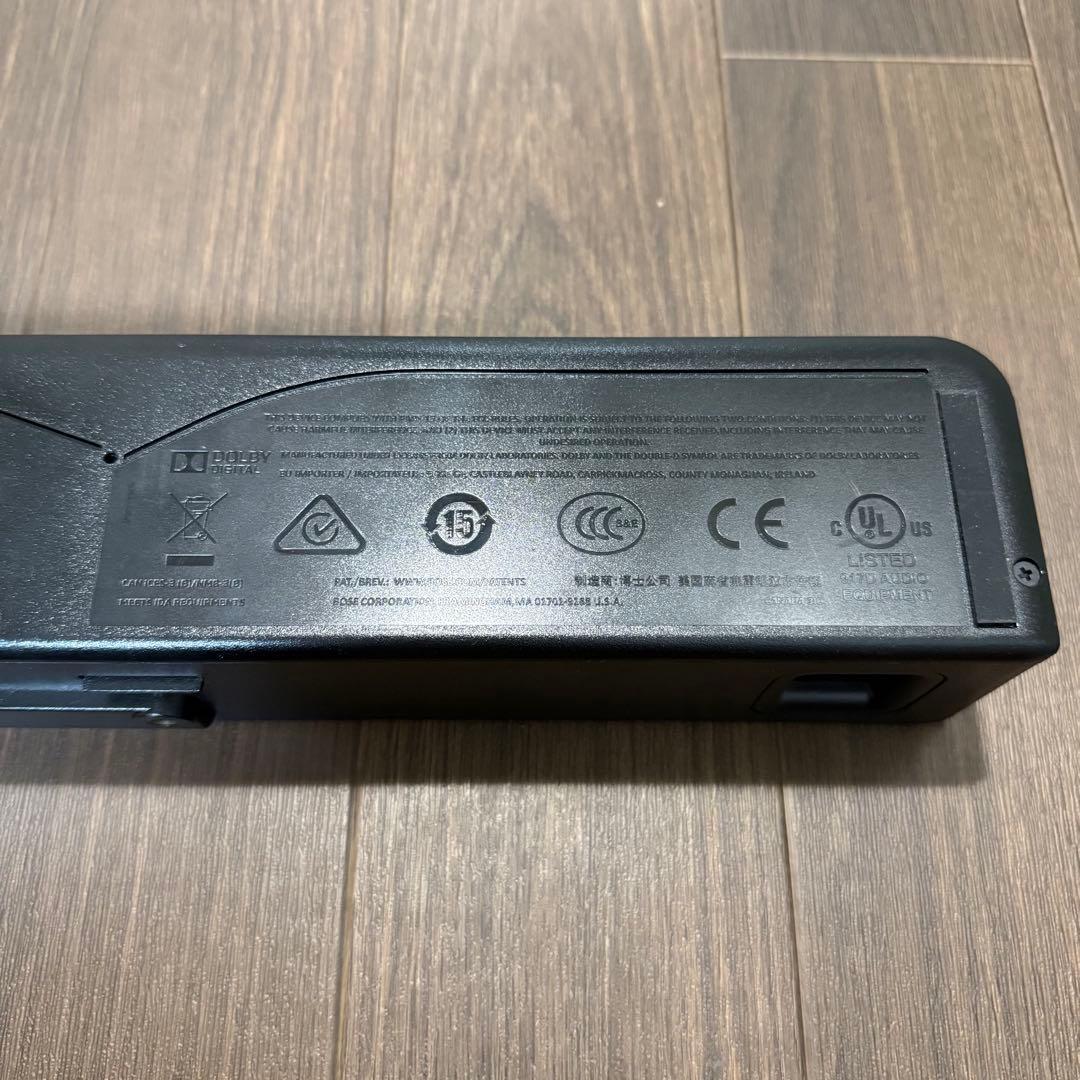 BOSE TV Sound System 本体とリモコン