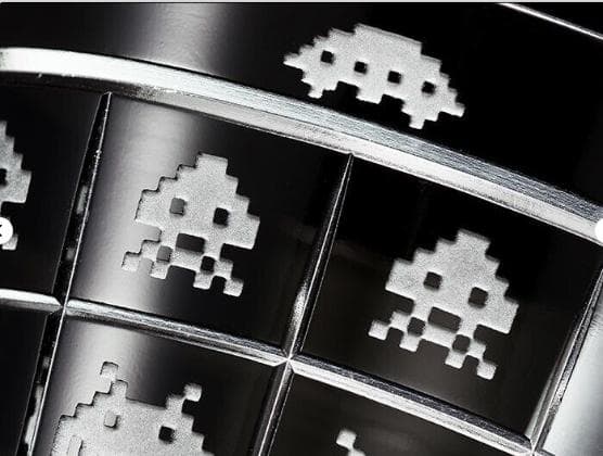 限定制作450点　スペースインベーダー　45周年記念　江戸切子　グラス