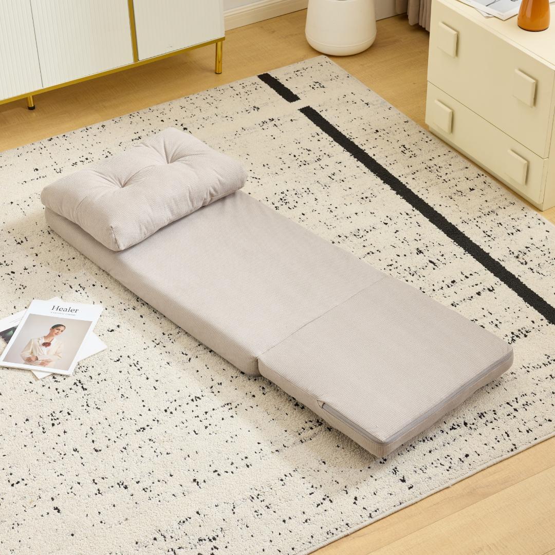 座椅子 ソファー ソファーベッド 15段調整可能 2WAY 1人掛け　 シンプ