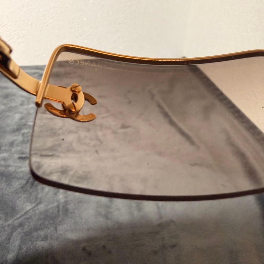 SK/11.15/30 ▶︎CHANEL サングラス　4092-B ゴールド