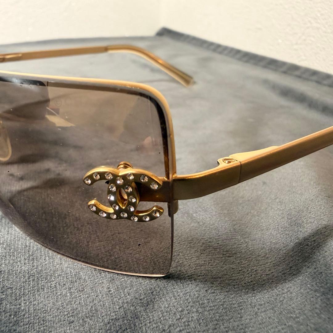 SK/11.15/30 ▶︎CHANEL サングラス　4092-B ゴールド