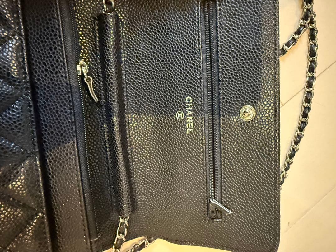 CHANELチェーンウォレットノベルティ海外お土産