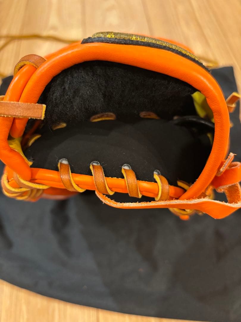 ナイキ 謝道 Nike SHADO 硬式グローブ オレンジ エリートJ 内野手