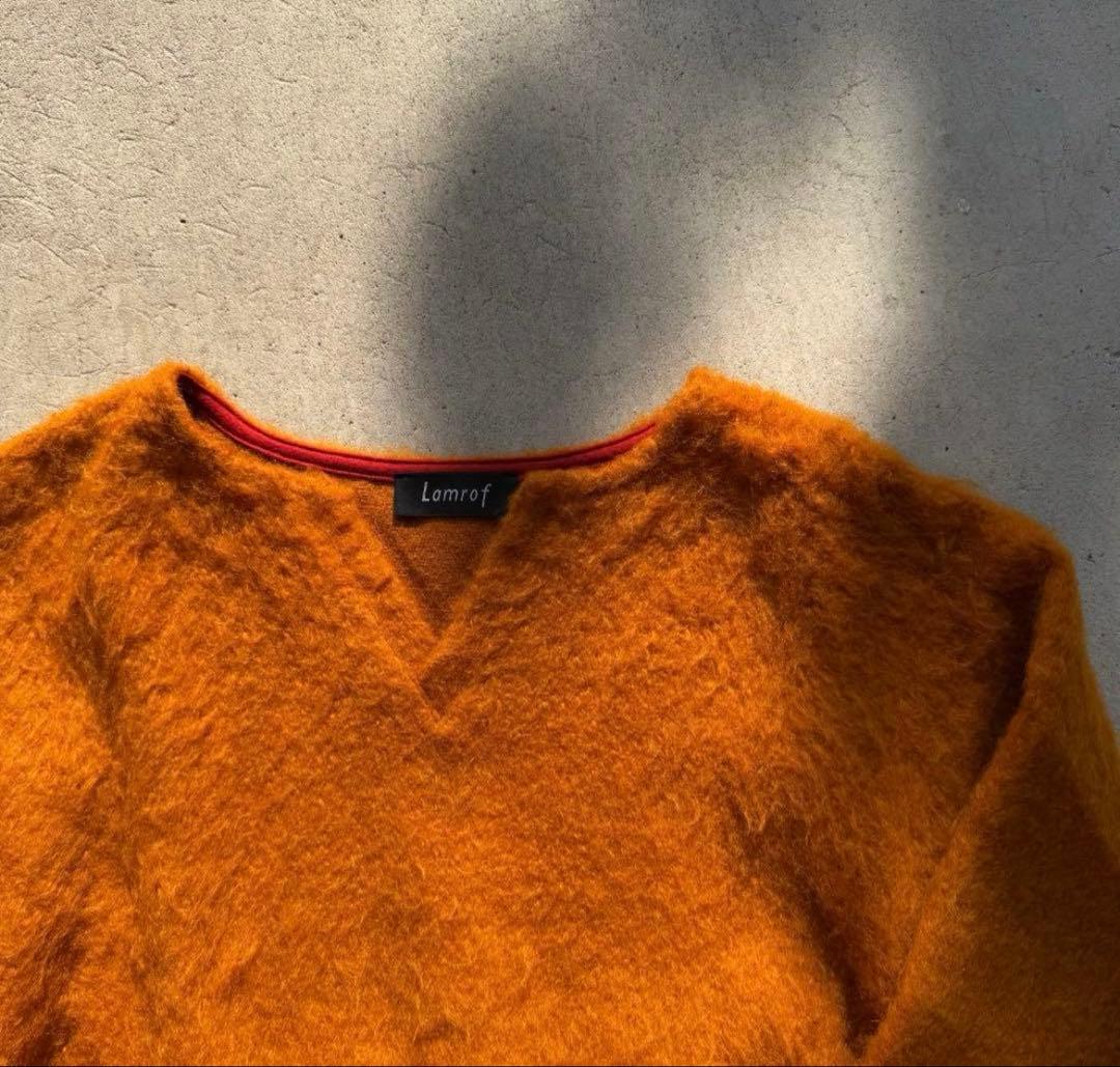 lamrof ラムロフ　ニット　モヘア　モヘヤ