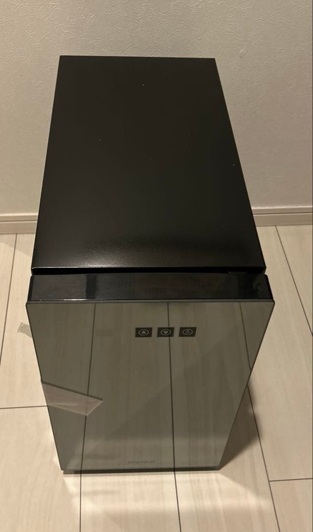 Shelddi 小型冷蔵庫 23L 静音 おしゃれ 一人用 1ドア ペルチェ式