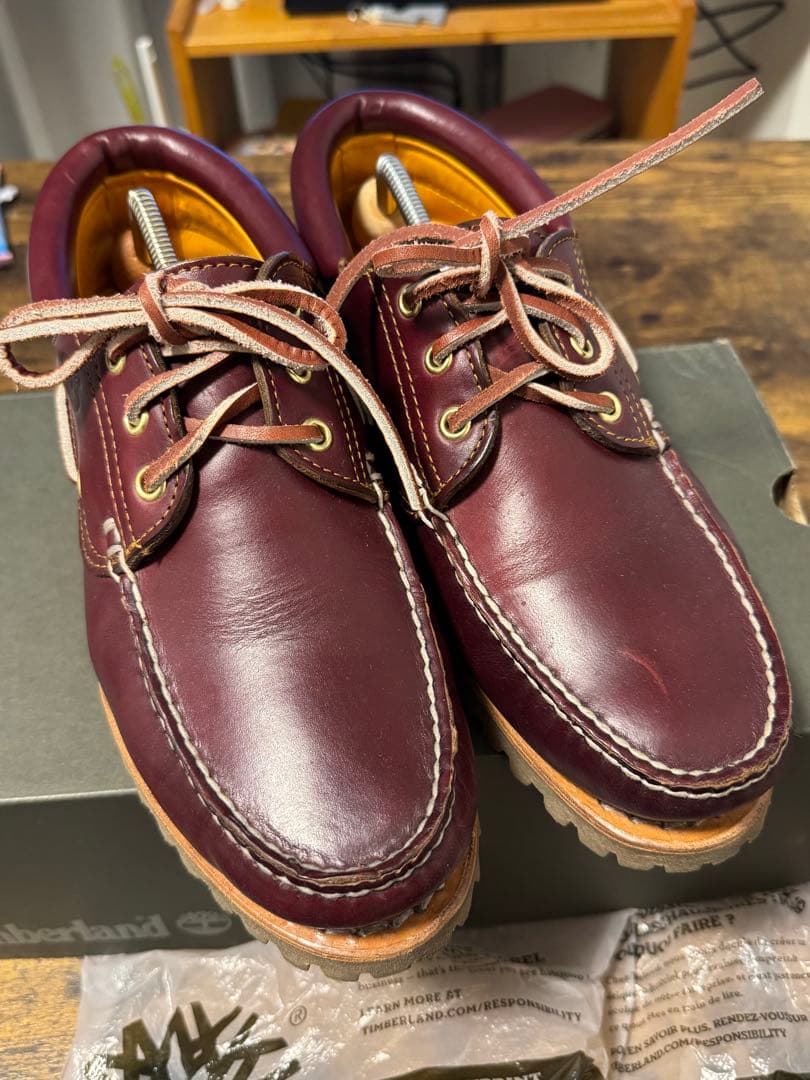 Timberland 3eye スリーアイ バーガンディ