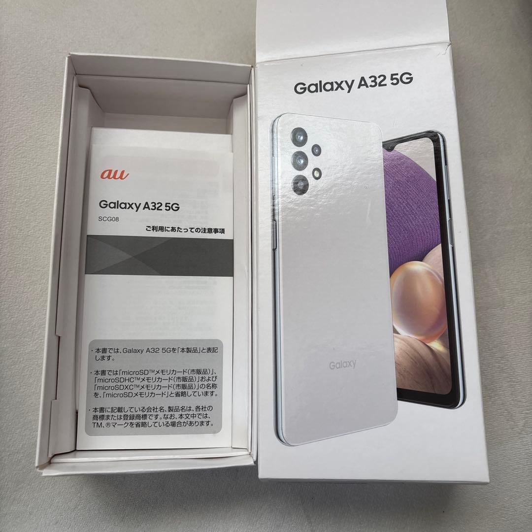 Galaxy A32 ホワイト本体 初期化、動作確認済み