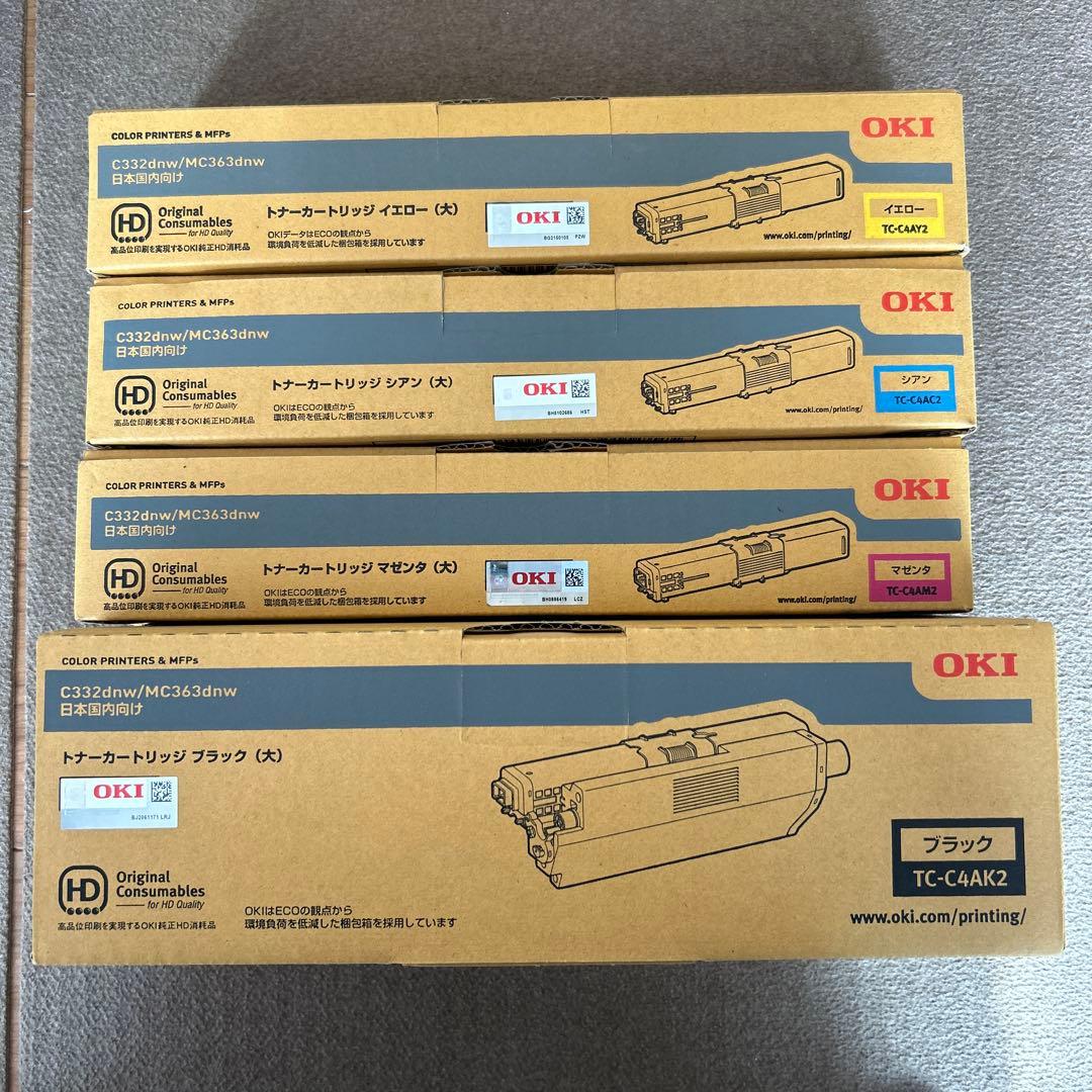 OKI トナーカートリッジ TC-C4AK2
