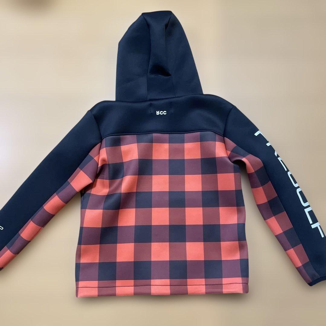 FR2 GOLF チェック柄ジャケット フード付き