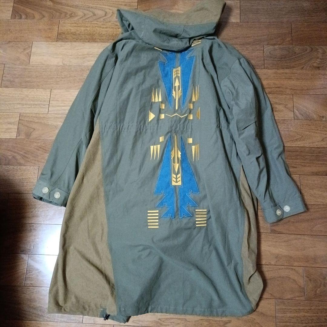 新品 チャイハネ amina ギリディ コート ３way 民族 ミリタリー 完売