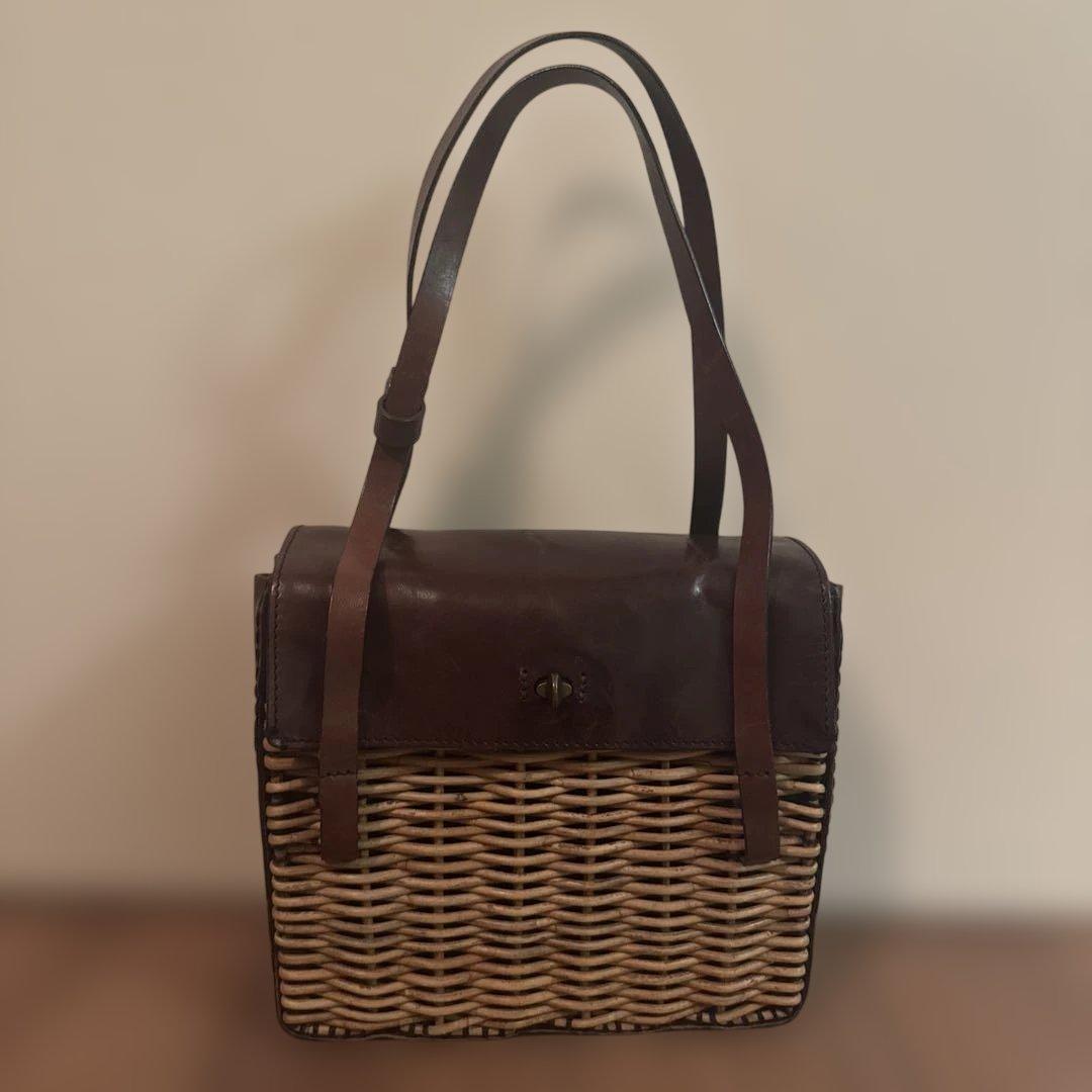 レア【ebagos】肩かけフォーマルバッグ