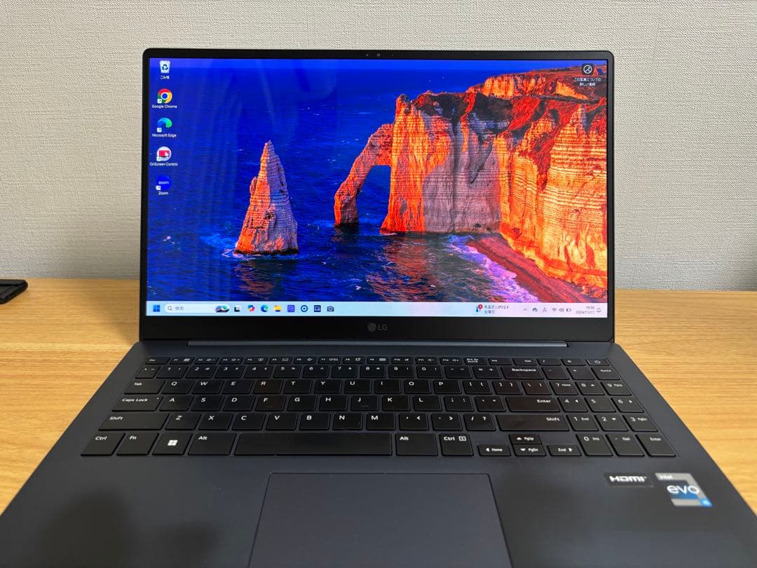 LG gram SuperSlim 15Z90RT-MA53J ネプチューンブル