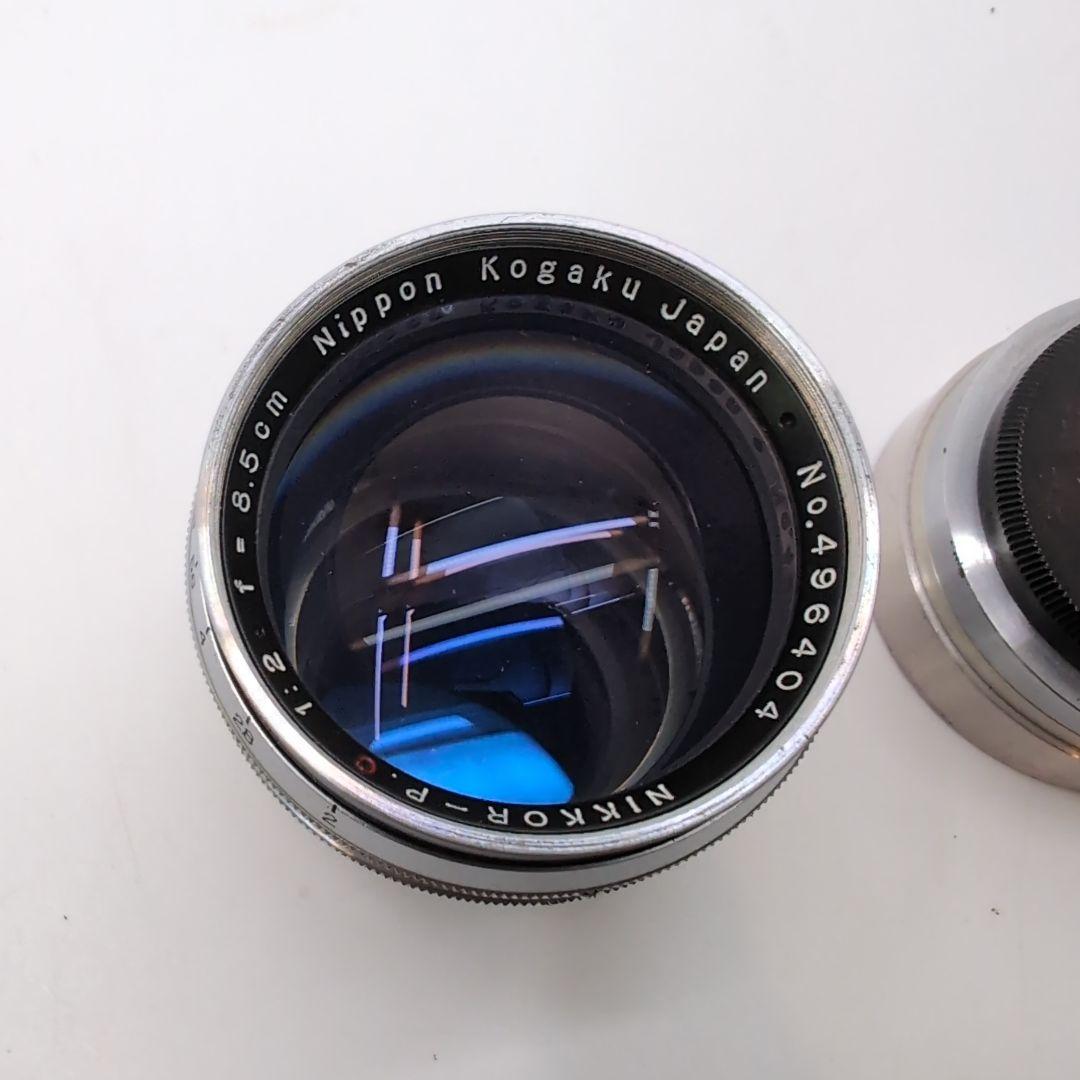 美品 NIKKOR-P.C 85mm F2 日本光学 オールドレンズ