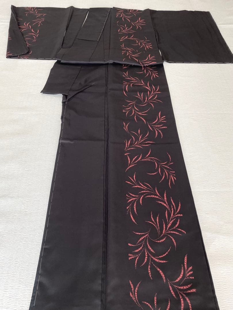 【しつけ付き未使用品】本場大島紬 粋な雰囲気の染大島 正絹