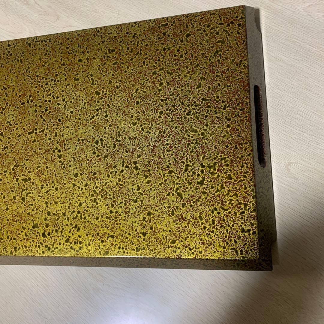 津軽塗り　お盆　トレー　昭和レトロ　工芸品