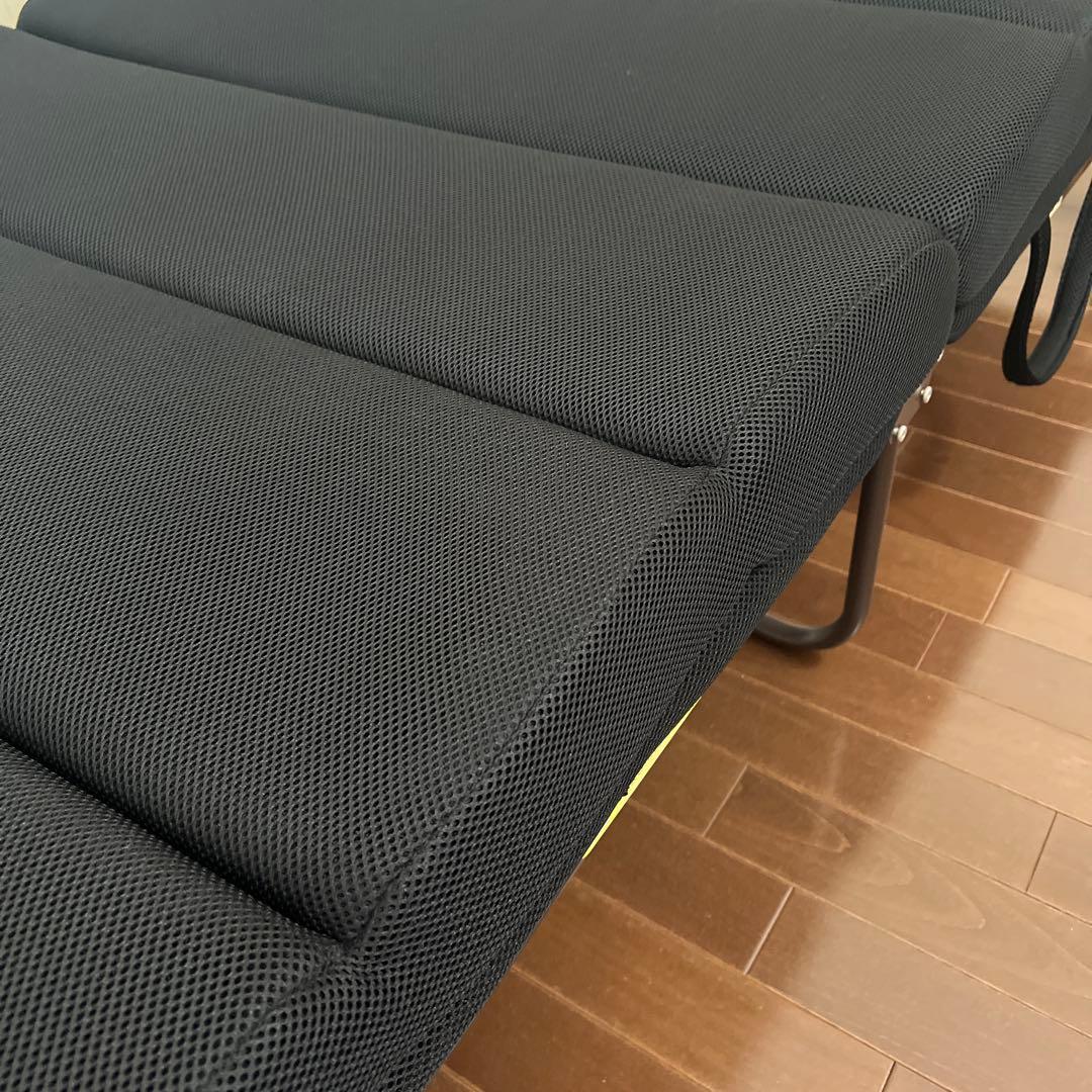 リクライニング付き‼️折りたたみベッド シングル