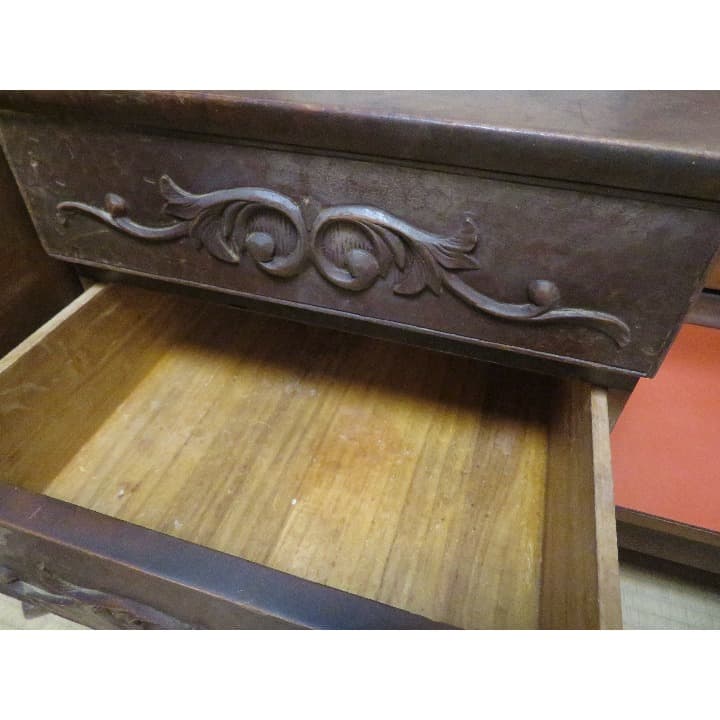 レトロ 昭和風 アンティーク 鏡台