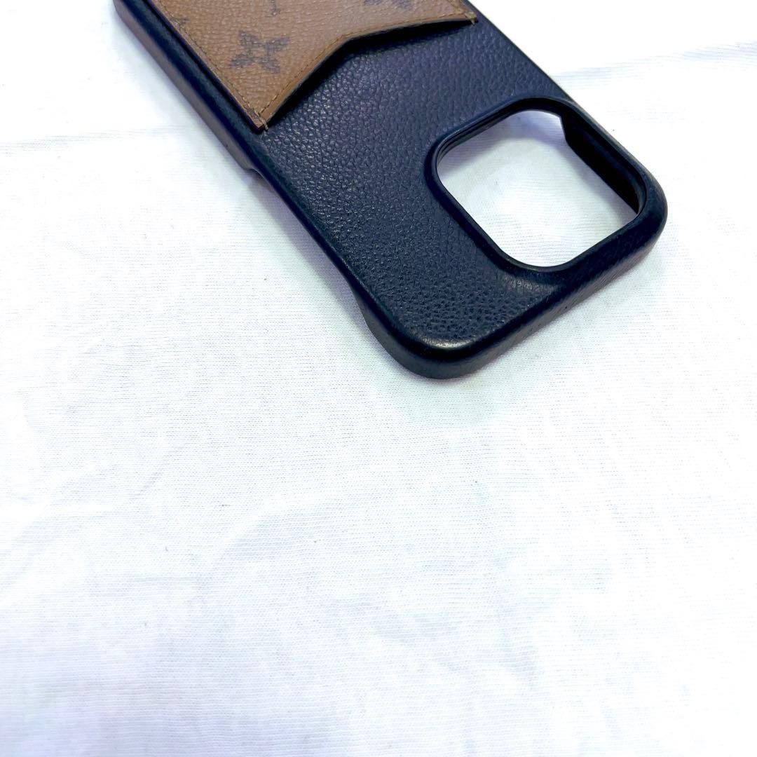 ルイヴィトン バンパー ケース スマホ iPhone14Pro 黒 M81999