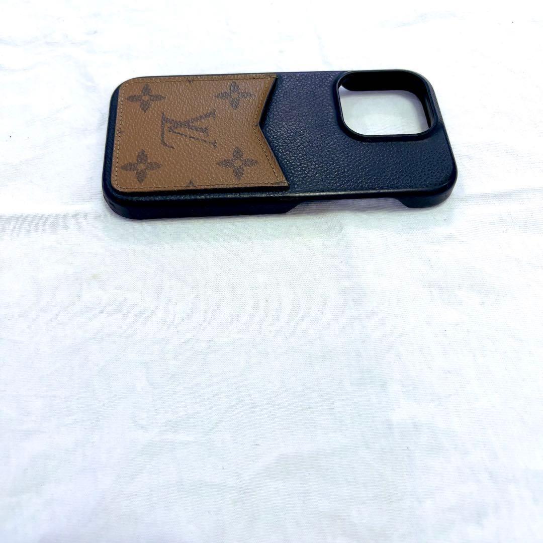 ルイヴィトン バンパー ケース スマホ iPhone14Pro 黒 M81999