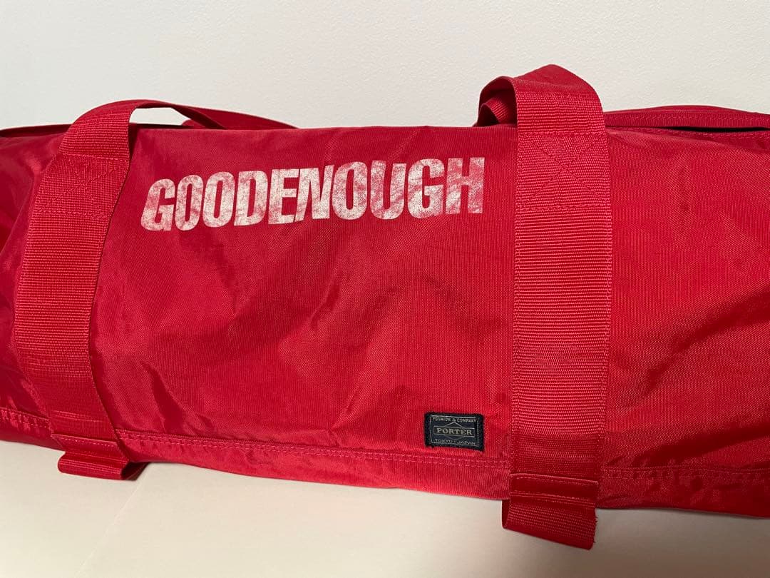 GOODENOUGH ボストンバッグ レッド