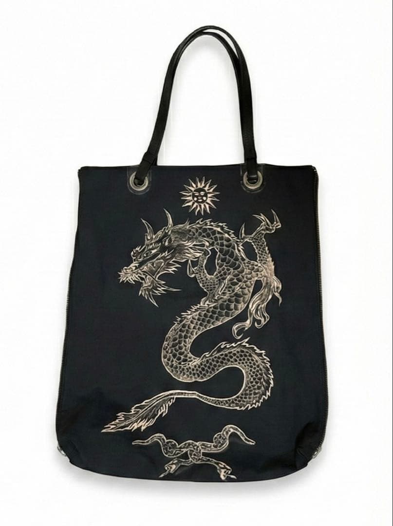 Jean Paul Gaultir リバーシブル　トートバッグ ドラゴン