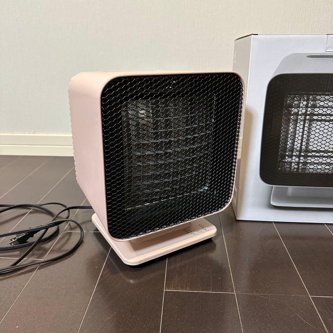 美品 リフレクトヒーター プラスマイナスゼロ ピンク ±0