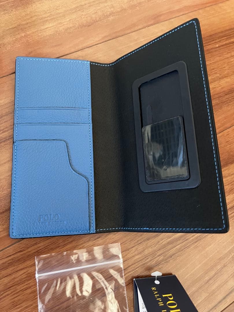 【新品未使用】ラルフローレン　スマホケース　iPhoneケース　携帯ケース　牛革