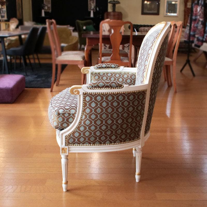 michiko ソファ 一人がけ グリーン エレガント 122-149