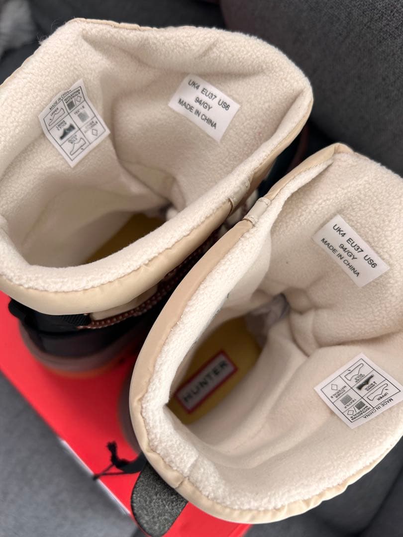 最終値下げ【新品未使用】即配送！HUNTER ハイカットブーツ 23cm