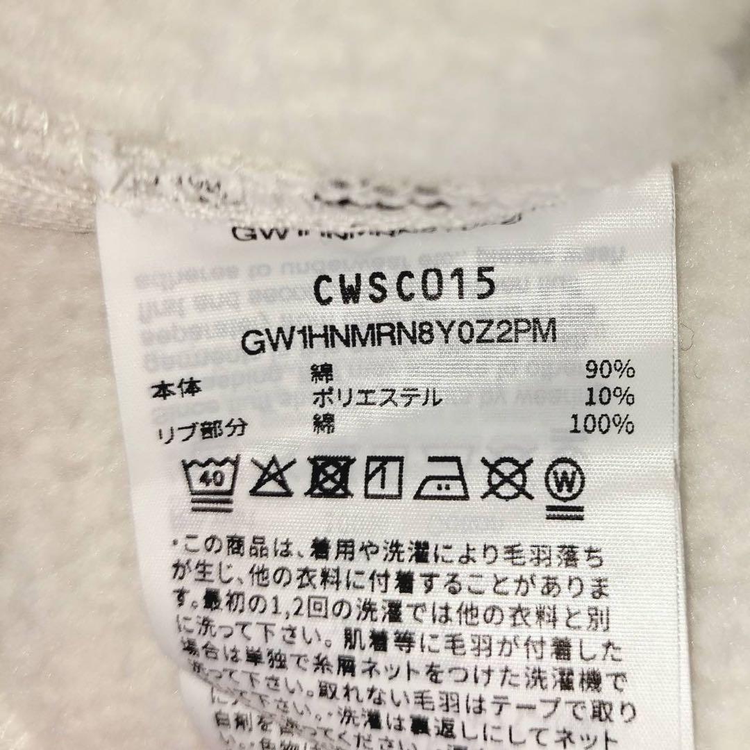 別注【CHAMPION/チャンピオン】 for JS ハーフジップスウェット